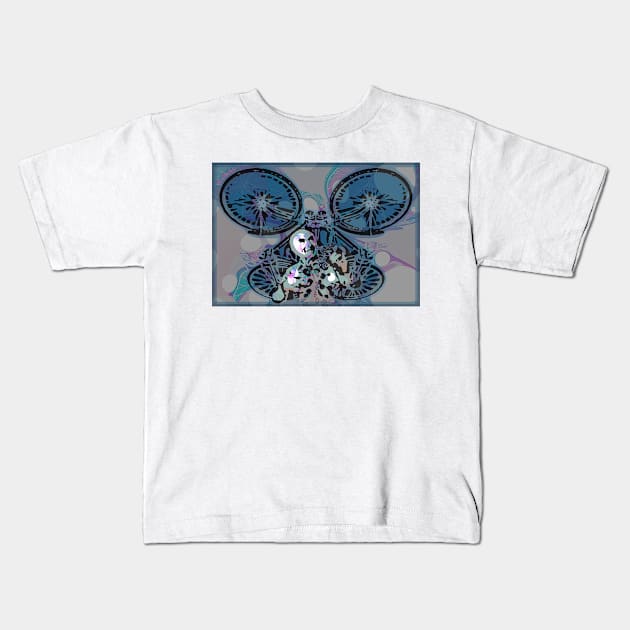 Bicycle Day (cold) Kids T-Shirt by rikarts